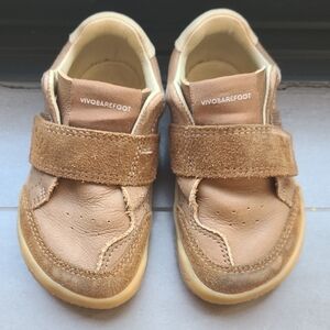 Used Vivo Barefoot Kids Brown Sneakers